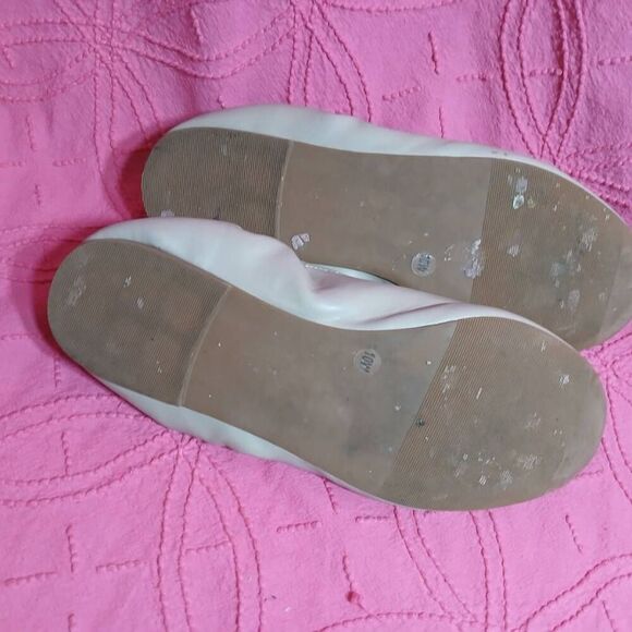 Lane Bryant Cream Ballerina Flats Size 10W - Picture 8 of 9